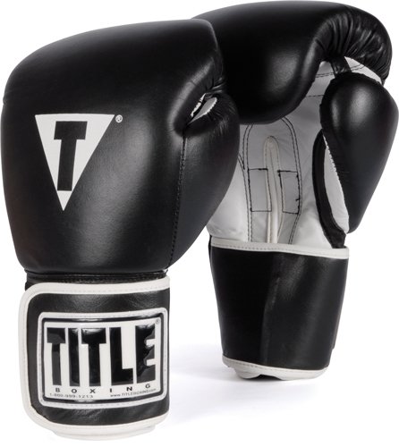 Les meilleurs gants de boxe pour débutants - Gants d'entraînement en cuir TITLE Boxing Pro Style