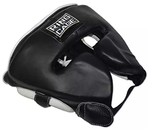2.0 Japanese Style Leather Sparring Headgear