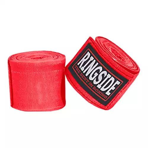 Ringside Mexicaanse stijl boksbandages (paar), rood