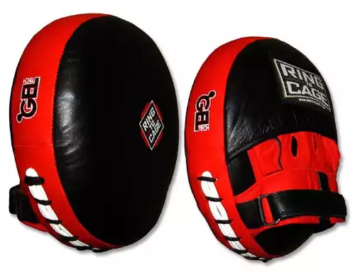 Ring to Cage GelTech Air Punch Mitts para Muay Thai, MMA, Kickboxing, Boxeo
