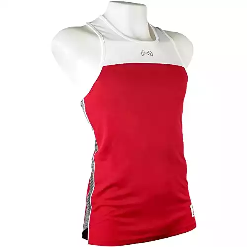 Camiseta sin mangas de competición amateur de boxeo Rival - XL - Rojo