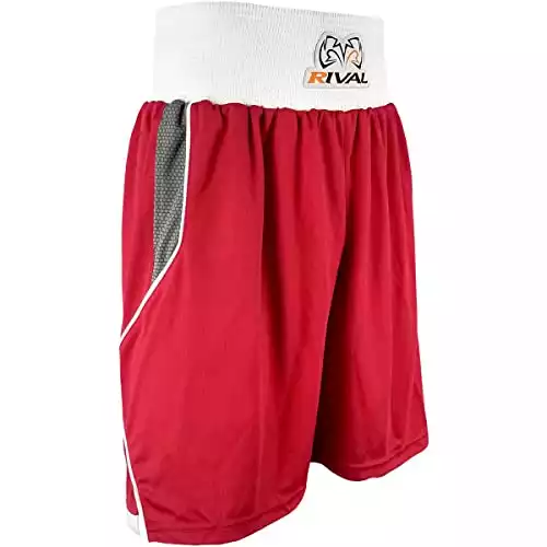 Rival Boxing Amateur Competition Boxing Trunks - XL - Red
