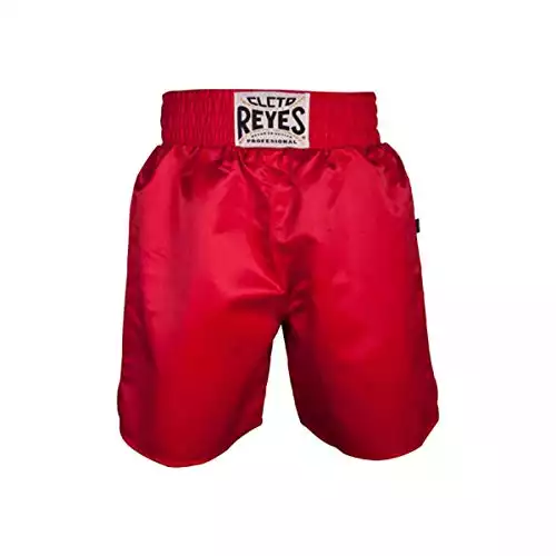 CLETO REYES Boxhose für Herren (X-Small, klassisches Rot)