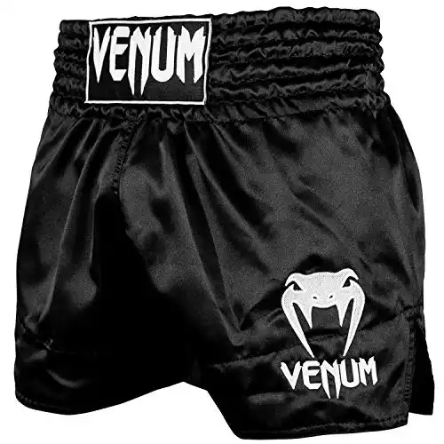 Venum Muay Thai Shorts Classic – Schwarz/Weiß – L