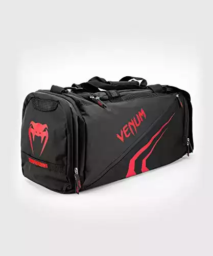 Venum Trainer Lite Evo Sports Bags - Black/Red