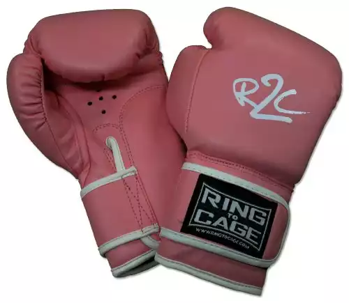 Youth Boxing Gloves, Red/Black, Pink and Purple(Lavender) Colors Available (Pink, 6oz)