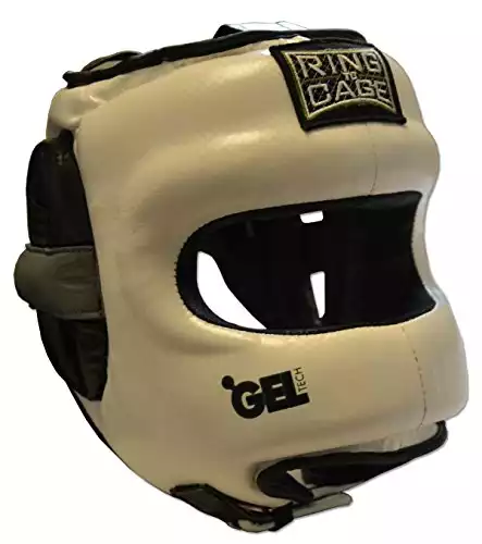 Ring to Cage Deluxe Full Face GelTech Sparring Headgear