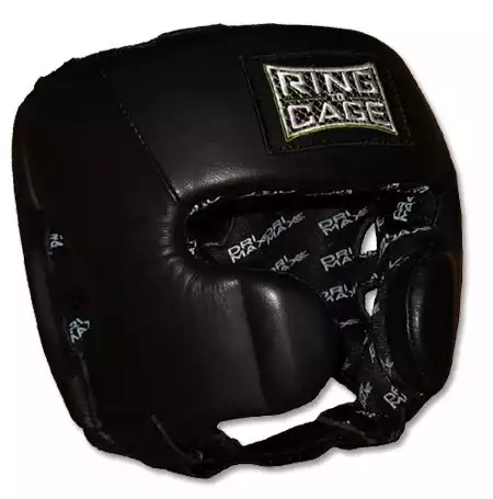 Ring to Cage Deluxe Sparring-Kopfbedeckung für Boxen, Muay Thai, MMA, Kickboxen – groß