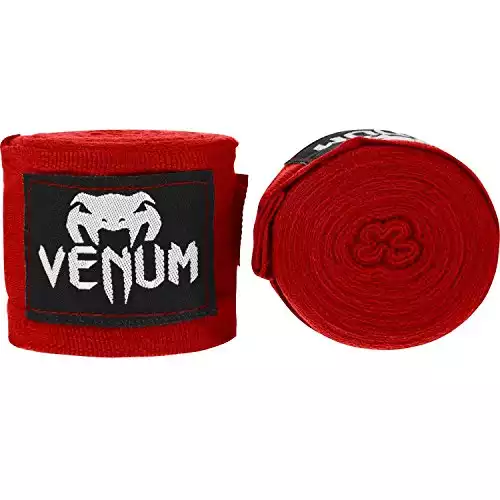 Venum Boxing Hand Wraps, Red, 4-Meter