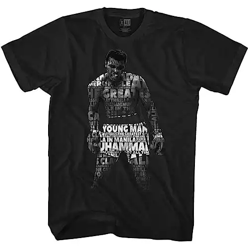 Muhammad Ali Greatest Boxer Quote Me Tshirt