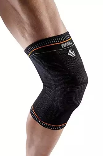 Shock Doctor Ultra Knit Knee Support,Knee Brace for Preventing & Healing Patella Instability,Meniscus Injuries,Minor Ligament Sprains & Hyperextension,for Men & Women,Gel Butters & Sta...
