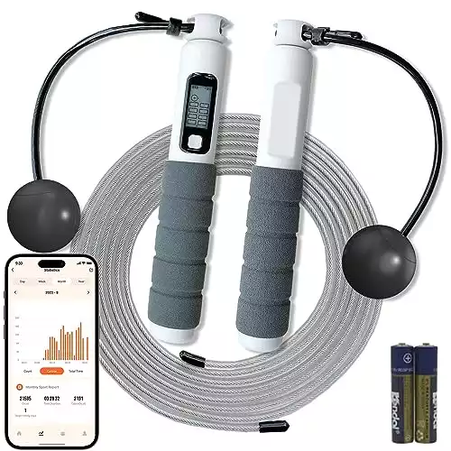 Cordless Smart Jump Rope (With Analytics)